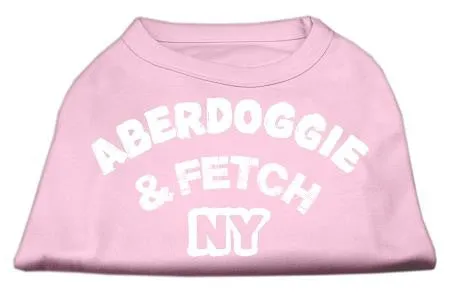 Aberdoggie NY Screenprint Shirts Light Pink Sm (10)