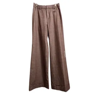 Anthropologie Elevenses Wide Pants Casual in Brown Size 2