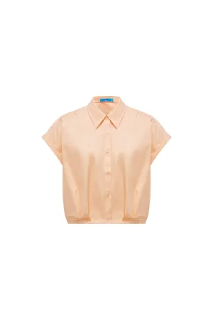 Anti UV Poplin Cocoon Shirt