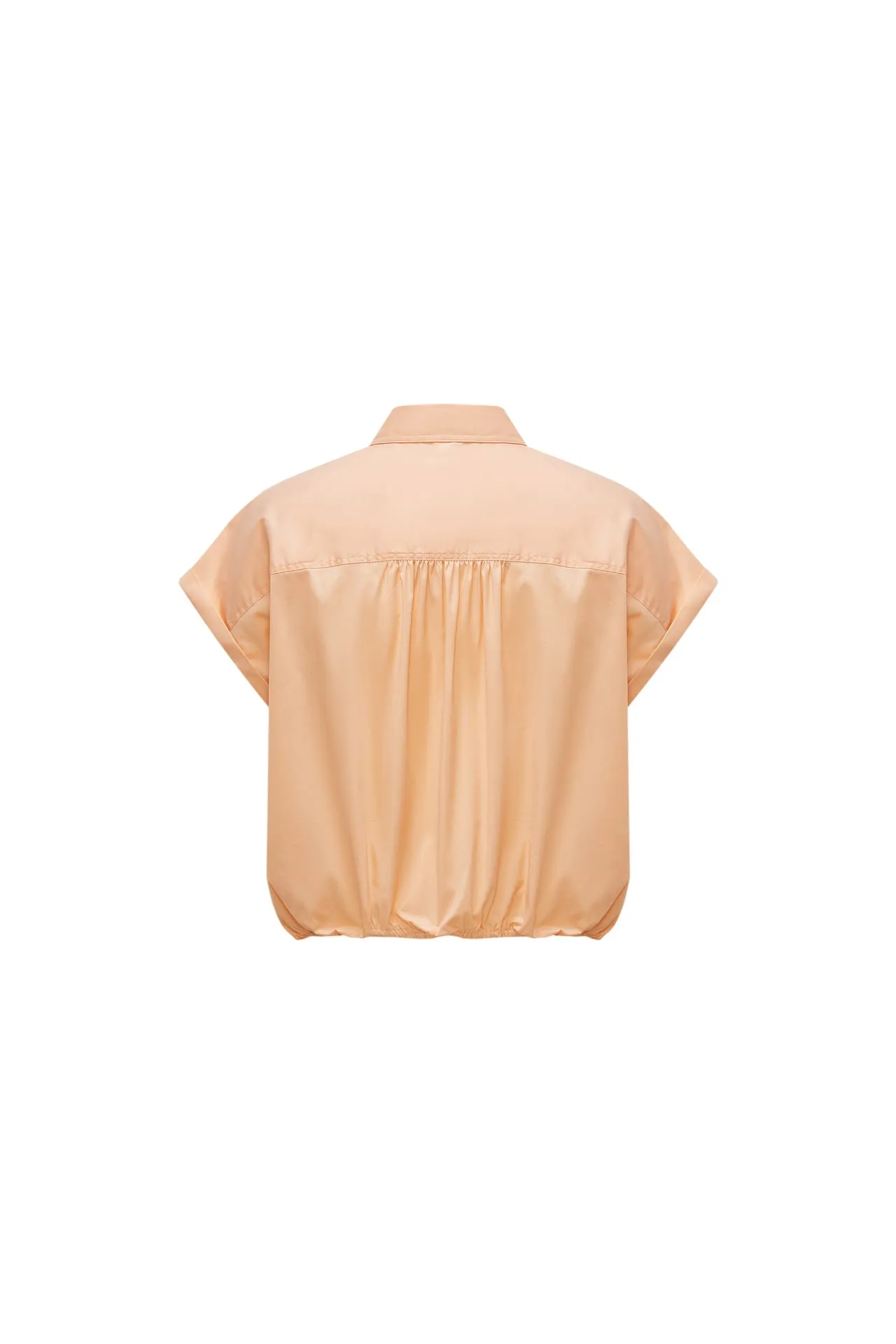 Anti UV Poplin Cocoon Shirt