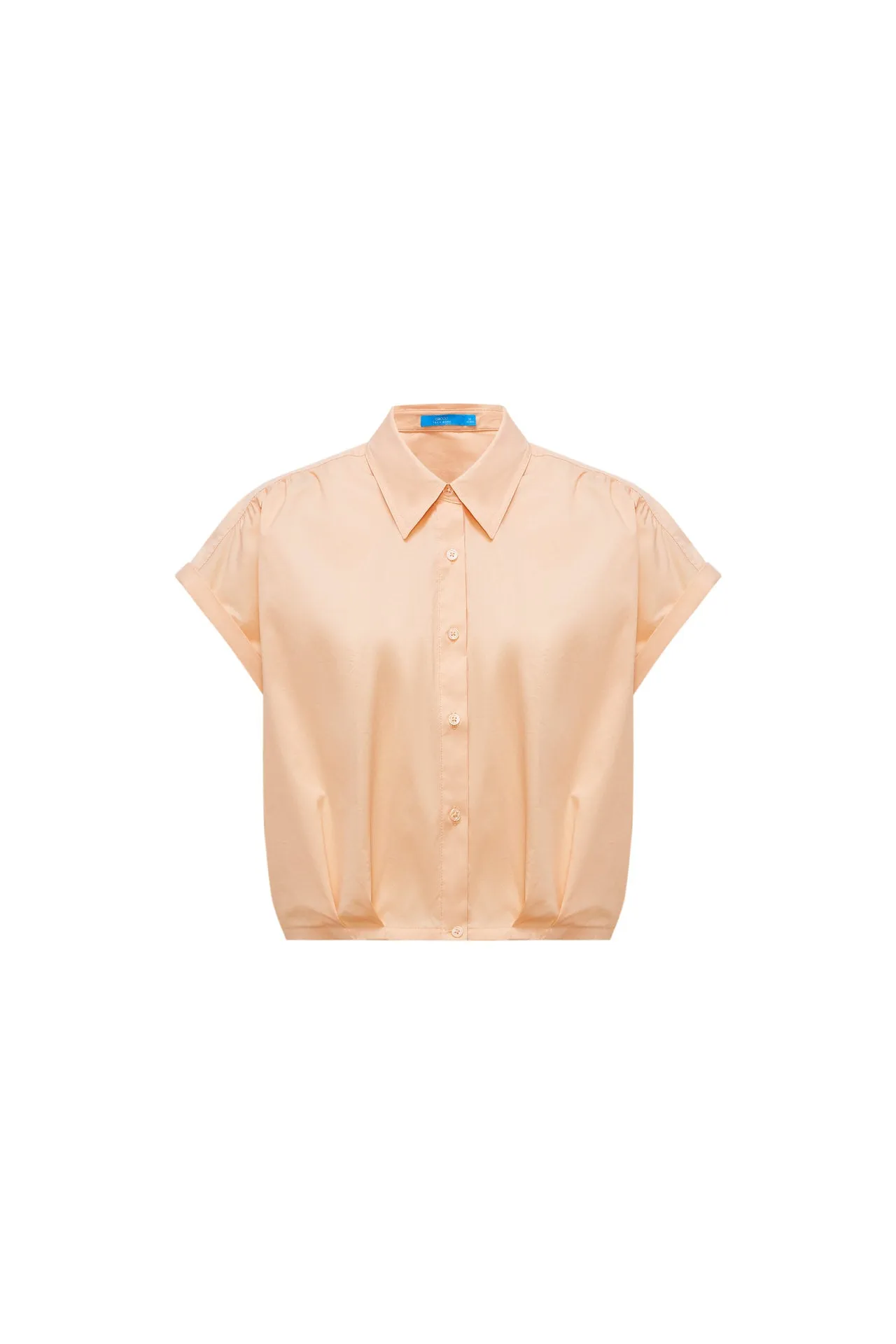 Anti UV Poplin Cocoon Shirt