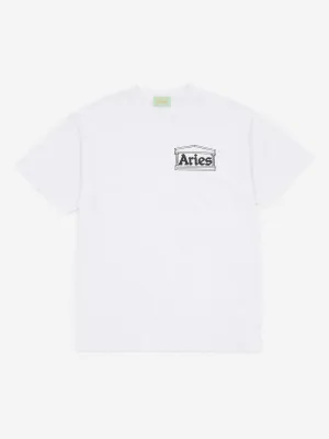 Aries Temple Shortsleeve T-Shirt - White