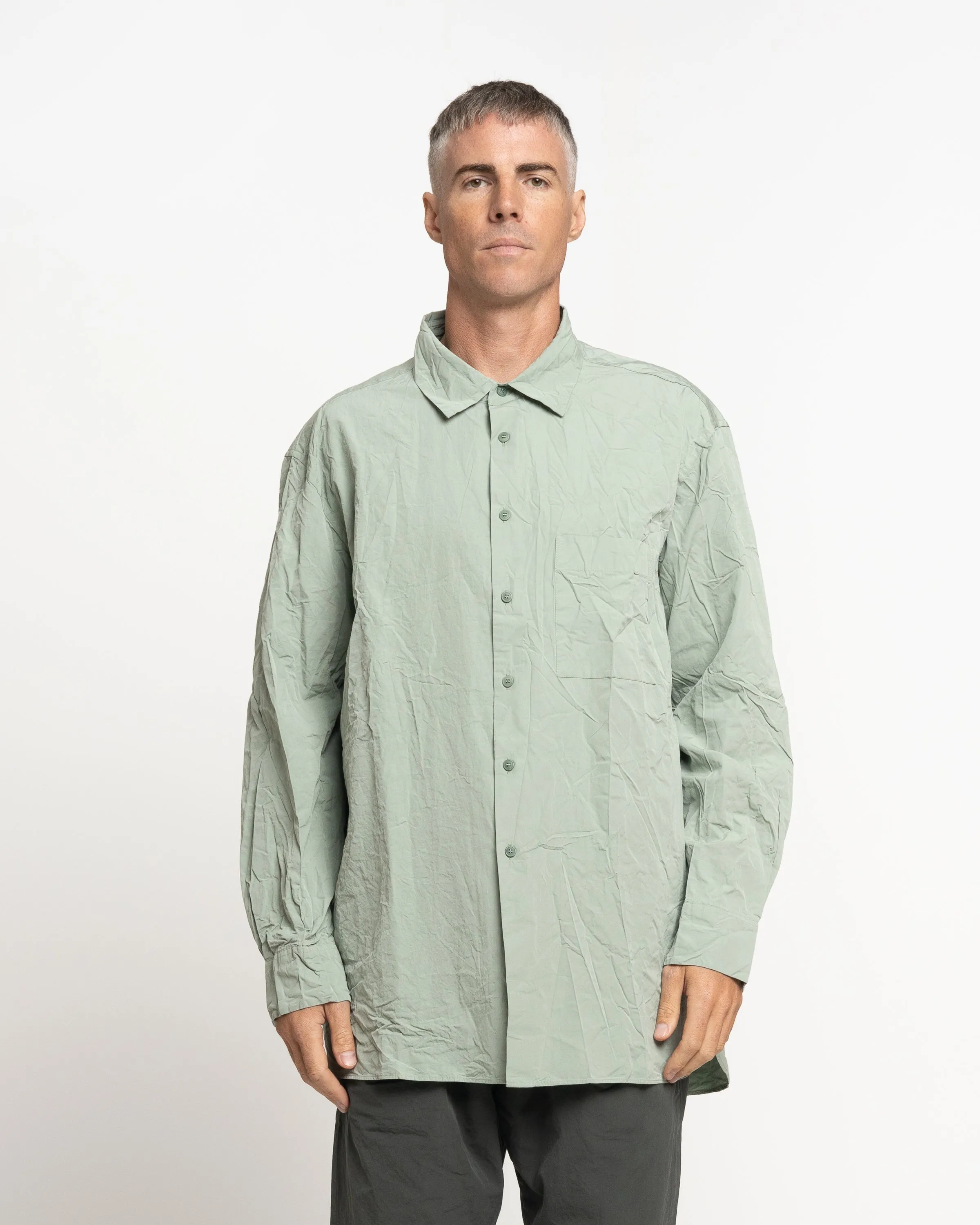 Big Raccourcie Shirt in Sage