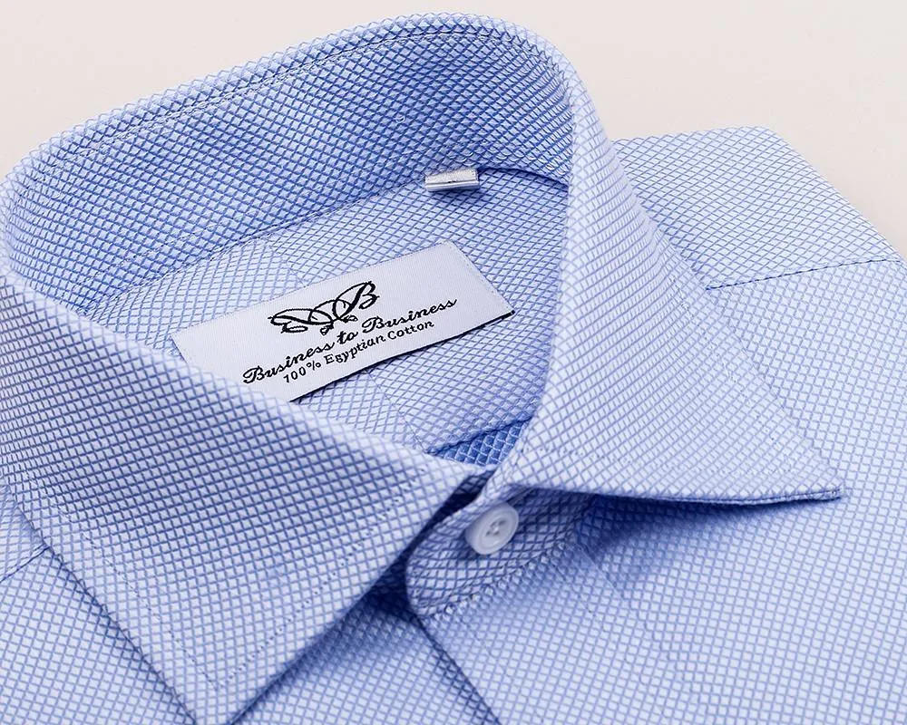 Blue Diamond Marcella Formal Dress Shirt Luxury Business Fashion