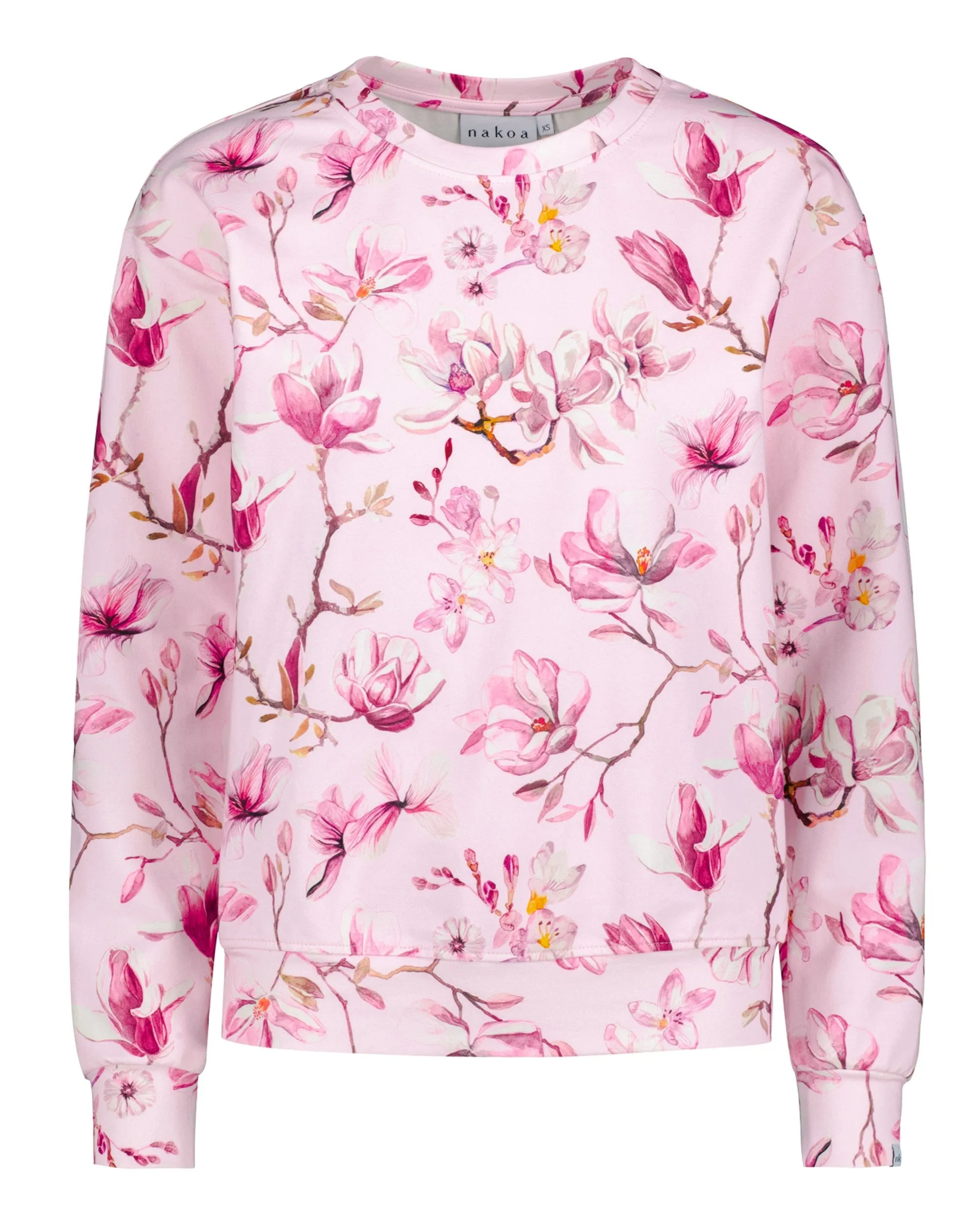 Casual Chic Print Shirt Ballet of Blossoms Pink