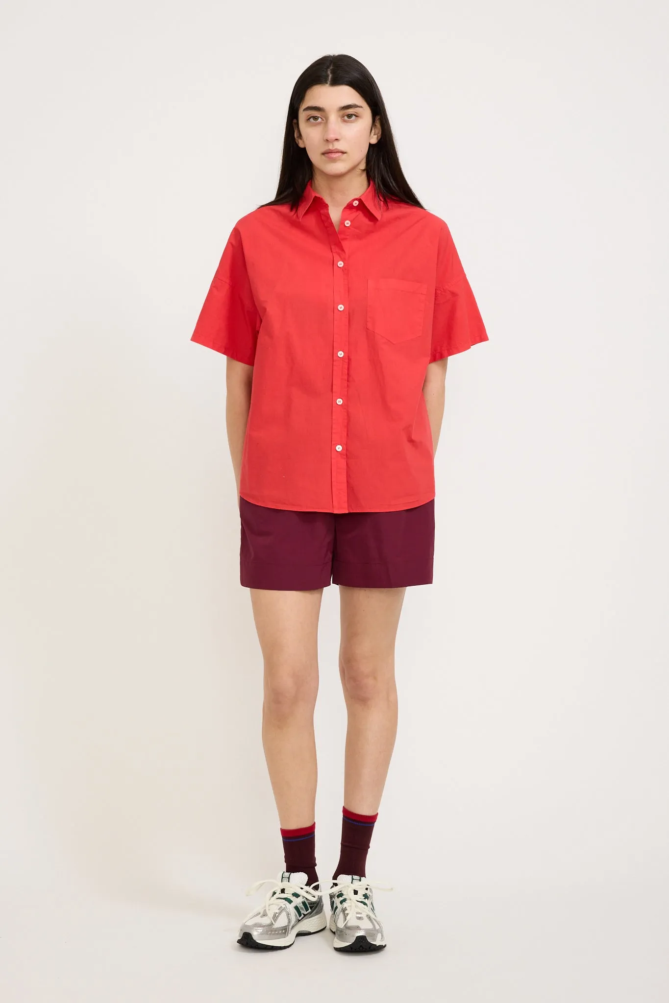 Chiara Short Sleeve Shirt Grenadine