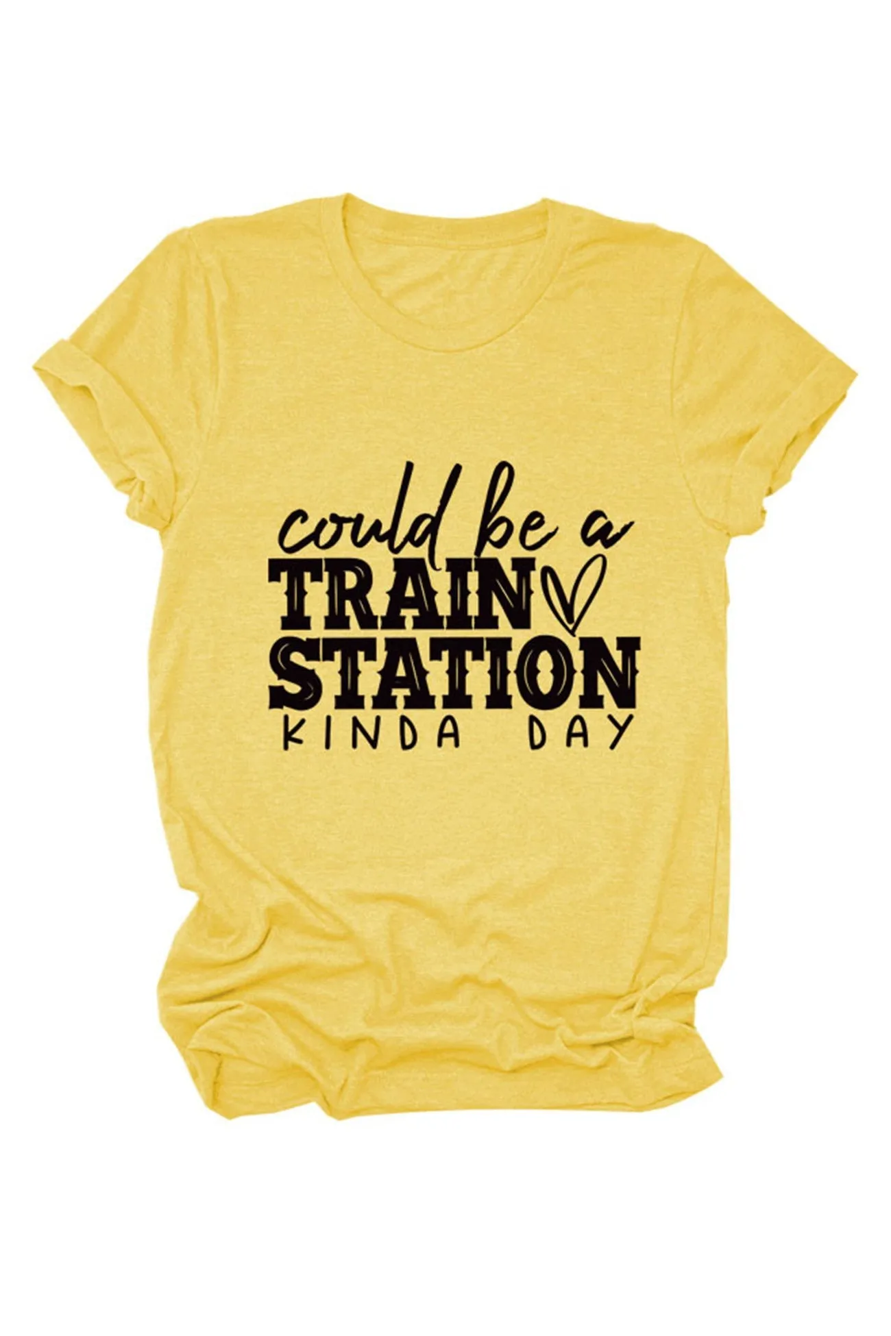 Could Be a Train Station Printed T-shirt