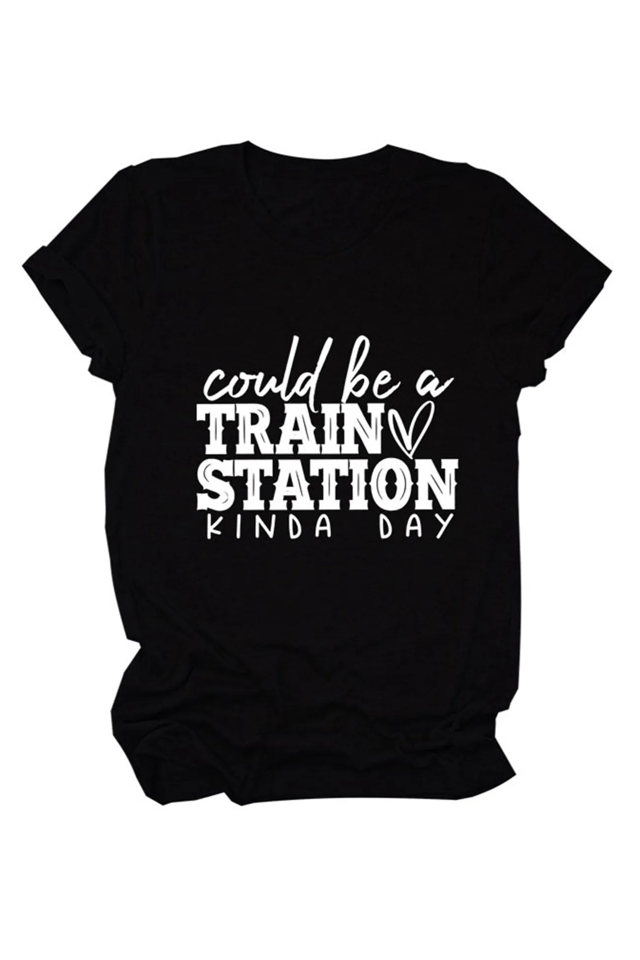 Could Be a Train Station Printed T-shirt