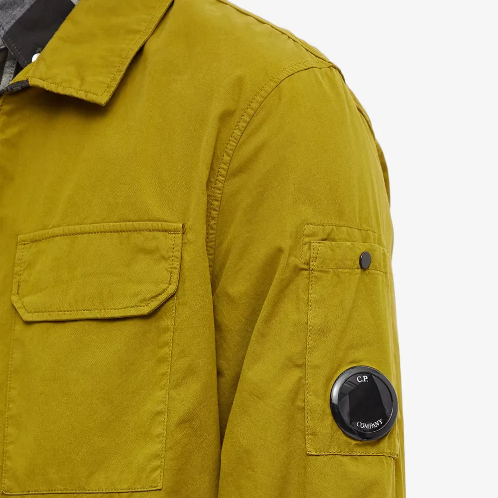 CP Company Green Arm Lens Overshirt