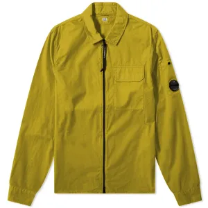 CP Company Moss Arm Lens Zip Overshirt