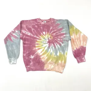 Crewneck Tie Dye Desert Splash