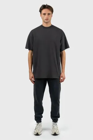 Everyday Oversized Fit - Basic T-shirt - Washed black