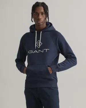 GANT - Lock Up Hoodie, Navy