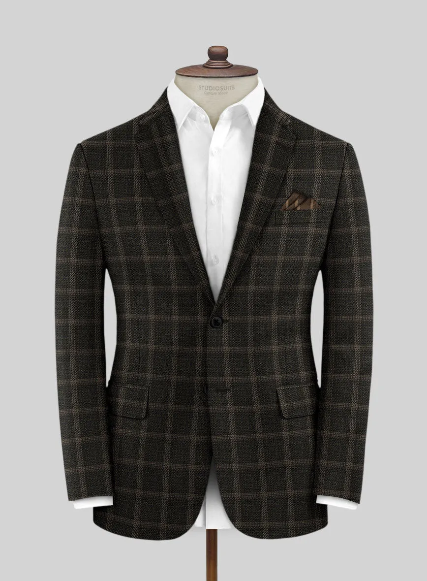 Italian Murano Ando Wool Linen Silk Jacket