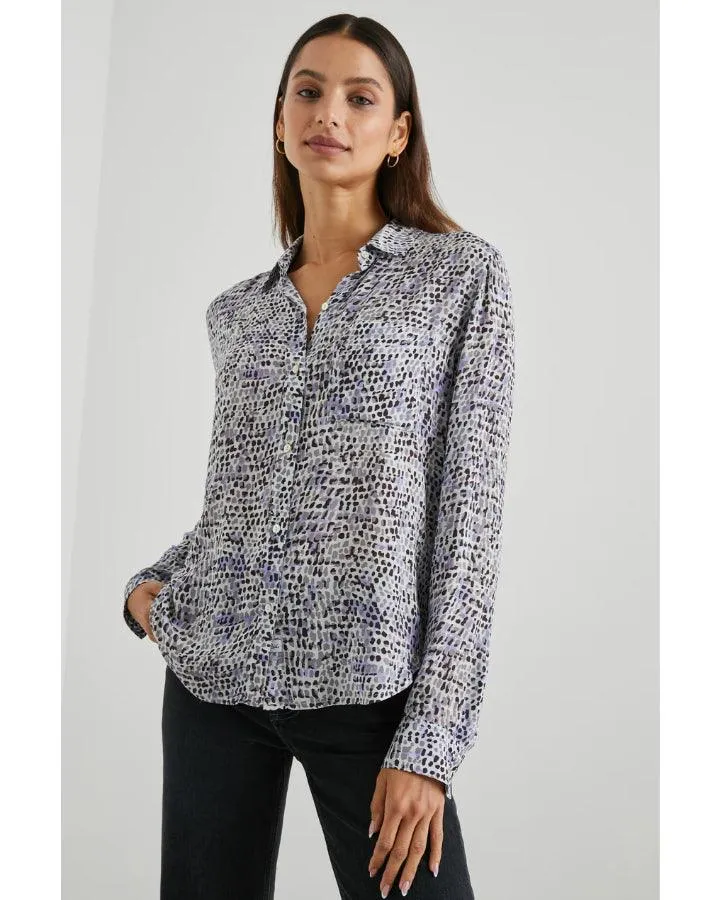 Josephine Reptile Print Shirt