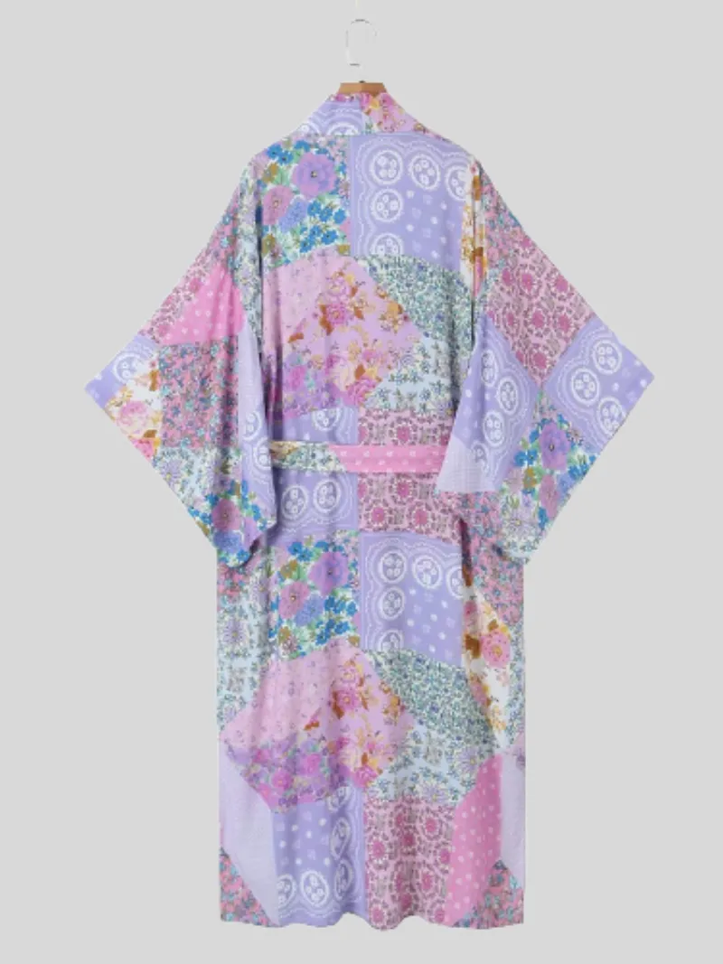 Light Up Your World Loose Short Sleeves Kimono