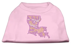 Louisiana Rhinestone Shirts Light Pink XL (16)