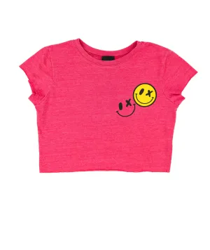 Love Junkie Girls Reasons to Smile Tee Punch