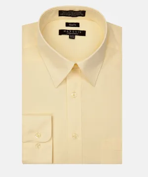 Marquis Slim Fit Dress Shirt - Banana