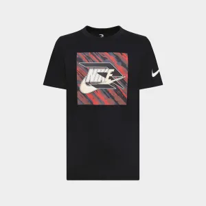 NIke Youth RWB Paint Stroke Fired Up Tee Black/Multi _ 182095 _ White