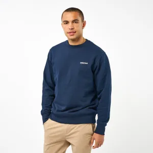 Omnitau Men's Muir Organic Cotton Medium Fit Sweatshirt - Navy