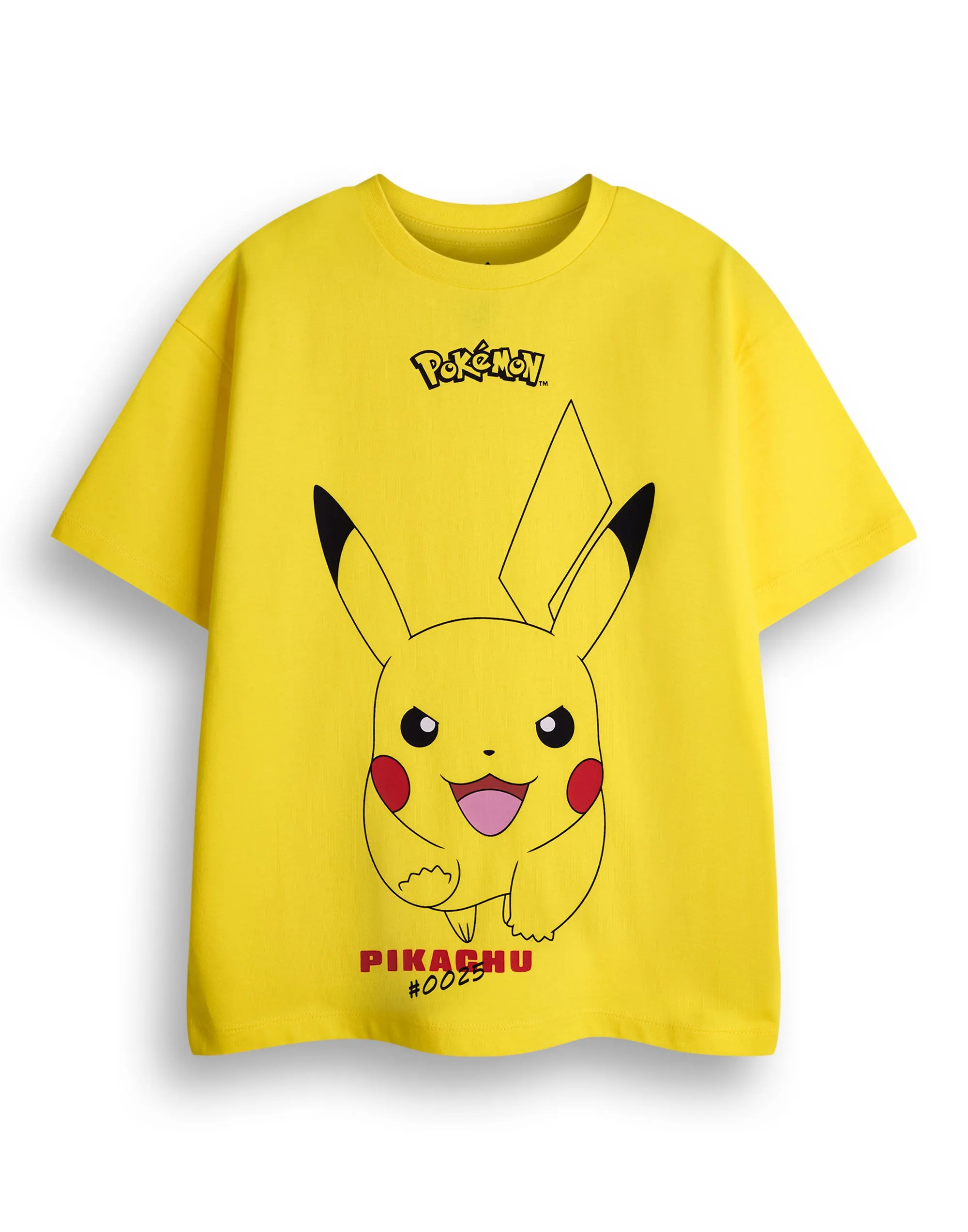 Pokemon Pikachu, Charazard & Gengar Boys Multicoloured Multi-Pack of 3 Short-Sleeved T-Shirts