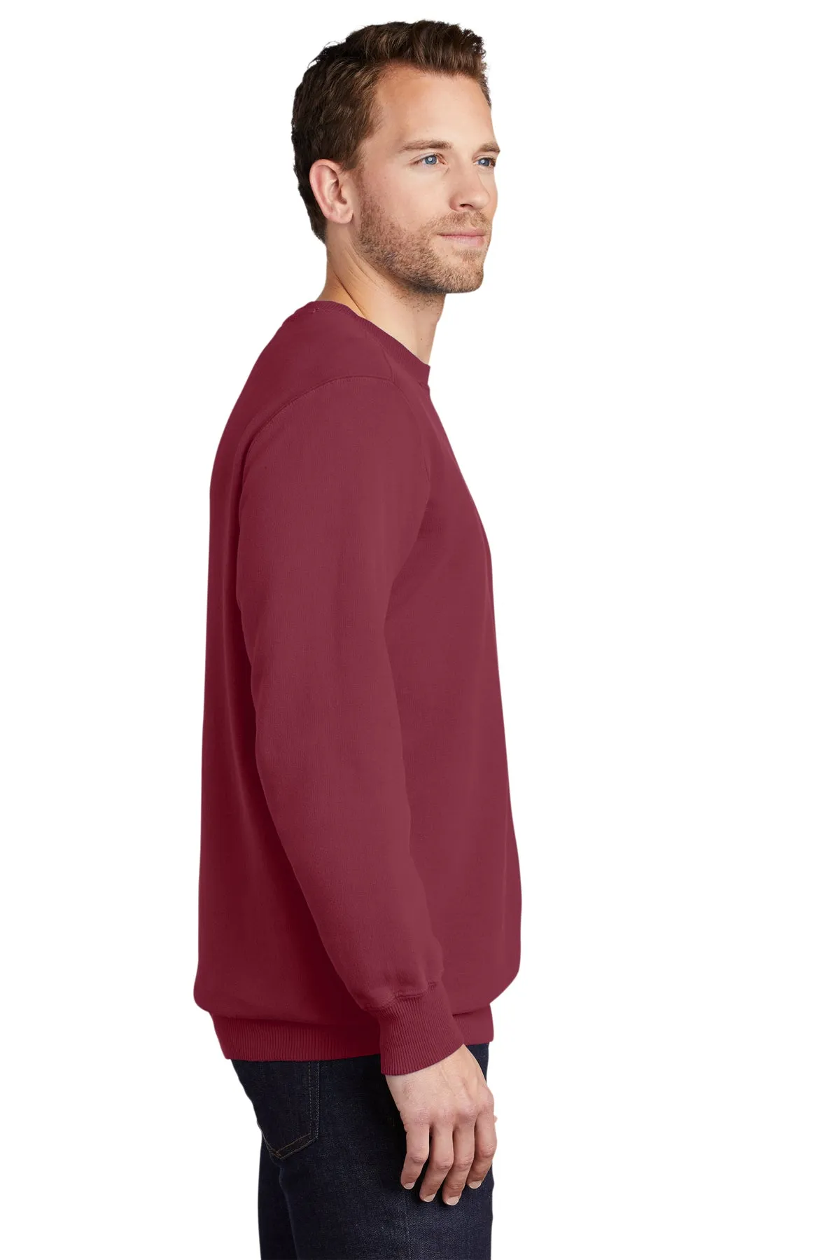 Port & Company Pigment Dyed Custom Sweatshirts, Merlot