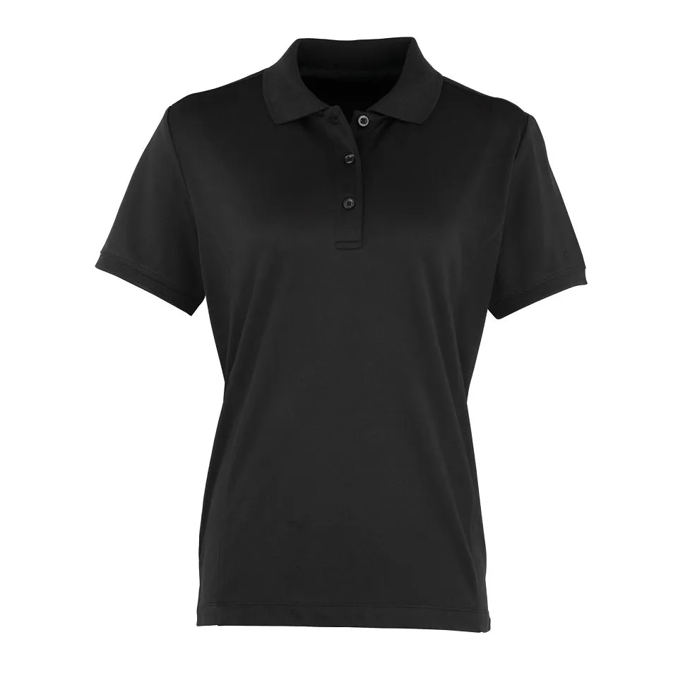 PR616 Womens's Coolchecker Pique Polo Shirt with Left Chest Logo