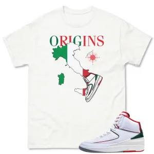 Retro 2 "Origins" Italy Boot Origins Shirt