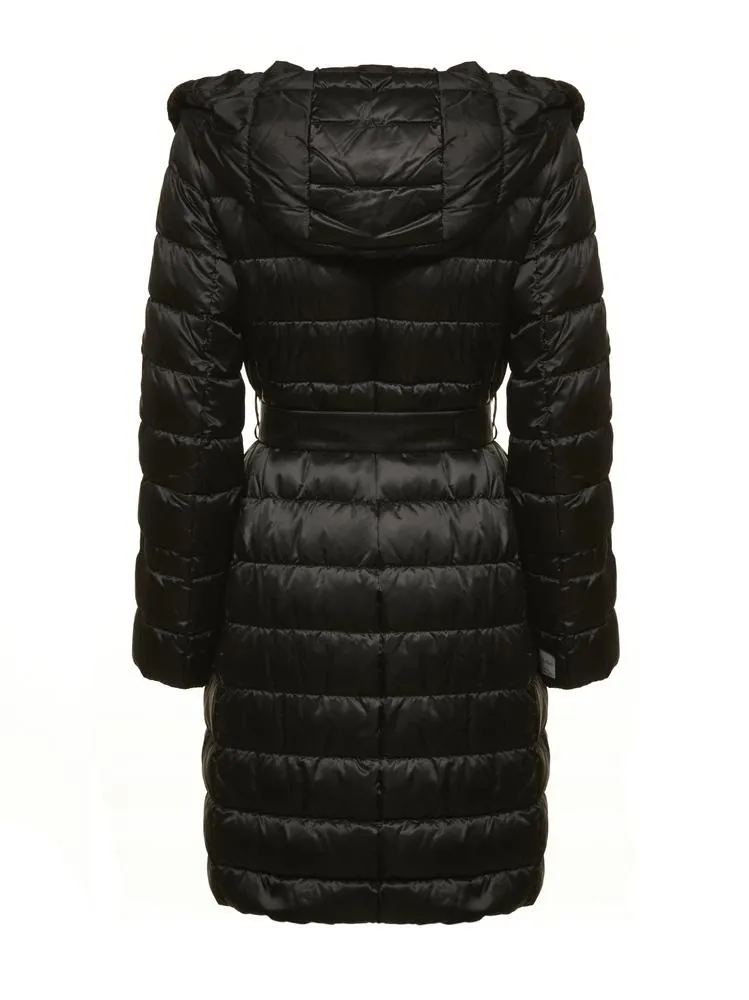 'S Max Mara Quilted Hooded Coat