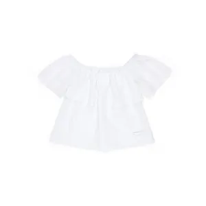 Sudo Mini Isla Off Shoulder Top - Crisp White