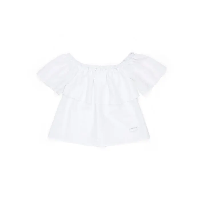 Sudo Mini Isla Off Shoulder Top - Crisp White